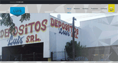 Desktop Screenshot of depositosluissrl.com.ar