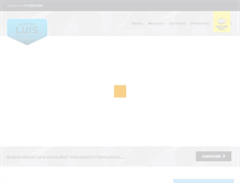 Tablet Screenshot of depositosluissrl.com.ar
